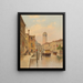 Groot Canal Venetië - Karl Kaufmann — ingelijst kunstwerk aan de muur