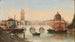 Scene uit Florence - Karl Kaufmann — weergave van het kunstwerk