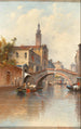 Canal Reggio à Venise - Karl Kaufmann — weergave van het kunstwerk