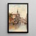 Canal Reggio à Venise - Karl Kaufmann — ingelijst kunstwerk aan de muur
