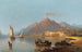 Uitzicht op de Vesuvius - Karl Kaufmann — weergave van het kunstwerk