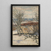 Garden Pavilion Painting at Skansen - Karl Nordström — framed artwork on a wall