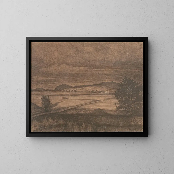 Hgadal sur Tjrn - Karl Nordström — ingelijst kunstwerk aan de muur