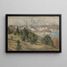 View of Stockholm from Skansen - Karl Nordström — framed artwork on a wall