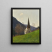 van de Chapelle Saint-Oswald in de vallei van de Höllental - Karl Schuster — ingelijst kunstwerk aan de muur