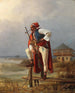 Het wachthuisje - Karl Swoboda — weergave van het kunstwerk