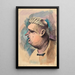 Monsieur de Gluant - Karl Wiener — ingelijst kunstwerk aan de muur