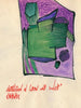compositie in groen en violet - Karl Wiener — weergave van het kunstwerk