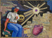 Zonder titel pijn - Karl Wiener — weergave van het kunstwerk