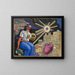 Zonder titel pijn - Karl Wiener — ingelijst kunstwerk aan de muur