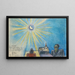 Zonsverduistering en Moederdag - Karl Wiener — ingelijst kunstwerk aan de muur