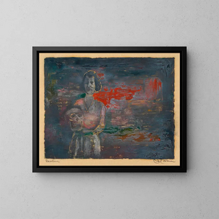 Droom - Karl Wiener — ingelijst kunstwerk aan de muur