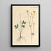Illustration and popular description of forty-eight toxic plants Pl32 - Karl Wilhelm Juch — framed artwork on a wall