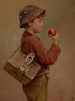 Boy with an Apple - Karl Witkowski — artwork view