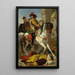 L'assaut de Buda 1686 - Karl von Blaas — ingelijst kunstwerk aan de muur