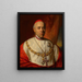 portret van Jean Scitowski, aartsbisschop van Gran en primaat van Hongarije en kardinaal van Santa Croce in Jeruzalem - Karl von Blaas — ingelijst kunstwerk aan de muur