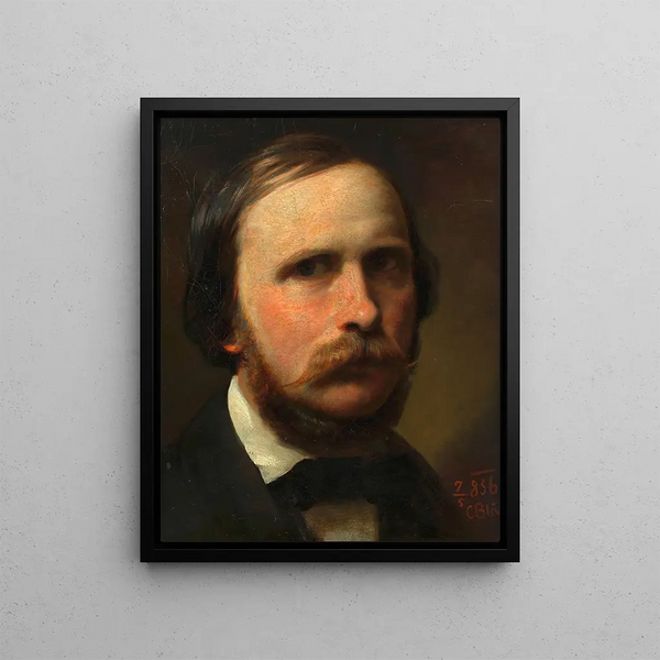 Karl von Blaas - Selbstbildnis Karl Blaas.webp