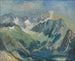 Landschap van de Tatra's - Karol Polnyi — weergave van het kunstwerk
