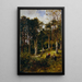 Landschap - Kate S Brodie — ingelijst kunstwerk aan de muur