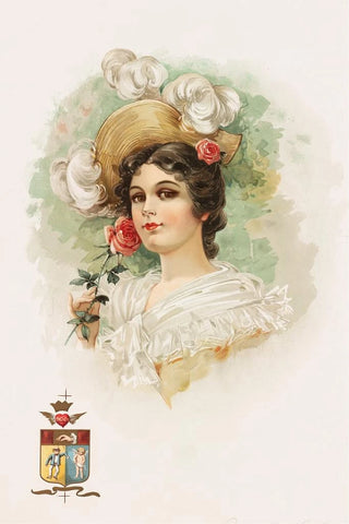 Katherine Connor - Young Woman with Pink Roses.webp