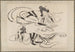 Schetsboek door en zijn leerlingen Pl25 - Katsushika Hokusai — weergave van het kunstwerk