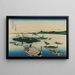 Buy Tsukudajima - Katsushika Hokusai — framed artwork on a wall