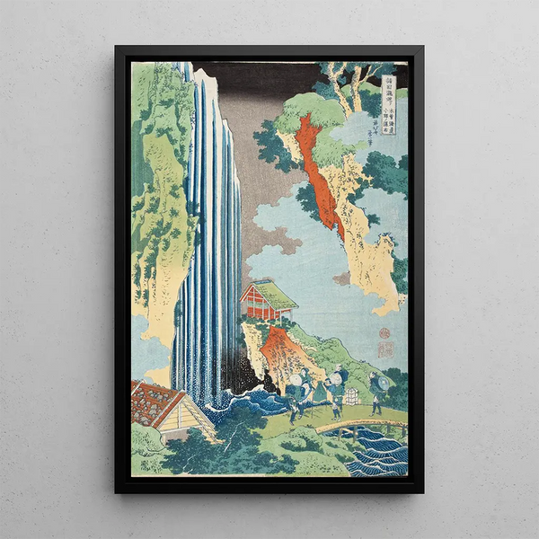 Katsushika Hokusai - Falls of Ono on the Kisokaid.webp