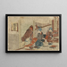 Kanaya - Katsushika Hokusai — framed artwork on a wall