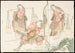 Minamoto no Tametomo and two salt gatherers - Katsushika Hokusai — artwork view