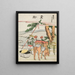 Mitsuke Painting - Katsushika Hokusai — framed artwork on a wall