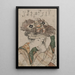 Oharame - Katsushika Hokusai — framed artwork on a wall