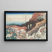 Shonin tozan - Katsushika Hokusai — framed artwork on a wall