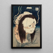 Le fantôme de la lanterne Iwa - Katsushika Hokusai — ingelijst kunstwerk aan de muur