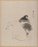 A Pair of Puppies - Kawabata Gyokushō — artwork view