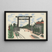 Torii de Kudan - Kawakami Sumio — ingelijst kunstwerk aan de muur