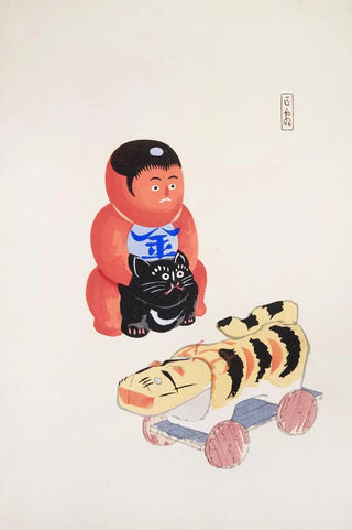 Kawasaki Kyosen - Kyosens Collected Illustrations of Japanese Toys Pl017.webp