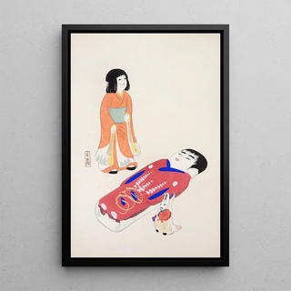 Kawasaki Kyosen - Kyosens Collected Illustrations of Japanese Toys Pl034.webp