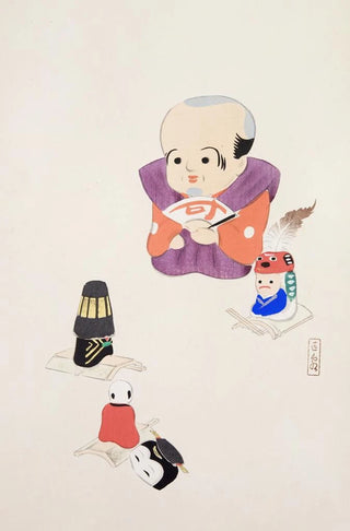 Kawasaki Kyosen - Kyosens Collected Illustrations of Japanese Toys Pl078.webp