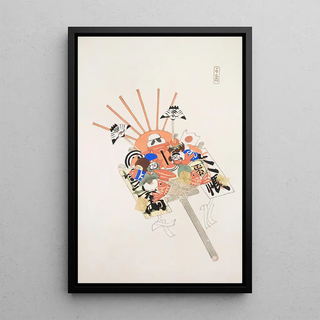 Kawasaki Kyosen - Kyosens Collected Illustrations of Japanese Toys Pl082.webp