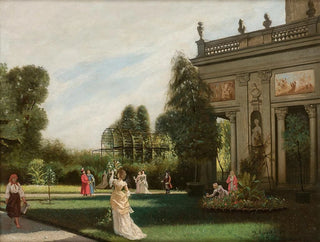 Wilanów - Kazimierz Mirecki — weergave van het kunstwerk