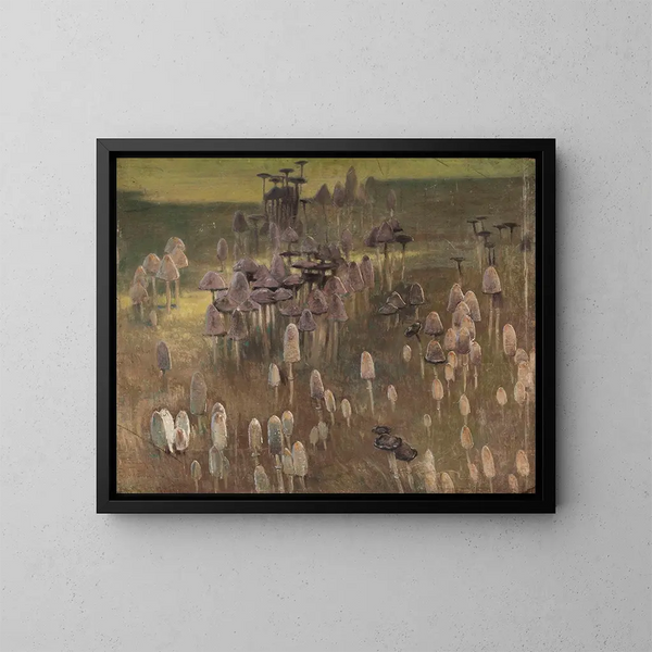 herfstflora - Kazimierz Stabrowski — ingelijst kunstwerk aan de muur