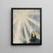 Vision III: sketch for the Annunciation - Kazimierz Stabrowski — framed artwork on a wall