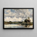 Landschap bij Pangbourne - Keeley Halswelle — ingelijst kunstwerk aan de muur