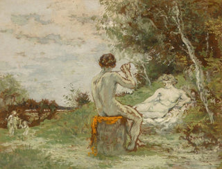 Pastoraal - Ker Xavier Roussel — weergave van het kunstwerk