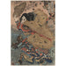 Reproductie van het schilderij Kinhyōshi Yōrin, held uit Suikoden - Utagawa Kuniyoshi