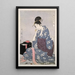 Harishigoto Couture - Kitagawa Utamaro — ingelijst kunstwerk aan de muur