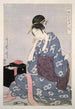 Harishigoto Couture - Kitagawa Utamaro — weergave van het kunstwerk