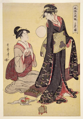Kitagawa Utamaro - Jbon no zu Picture of the upper class.webp