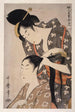 Kamiyui Coiffeur - Kitagawa Utamaro — weergave van het kunstwerk