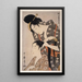 Kamiyui Coiffeur - Kitagawa Utamaro — ingelijst kunstwerk aan de muur